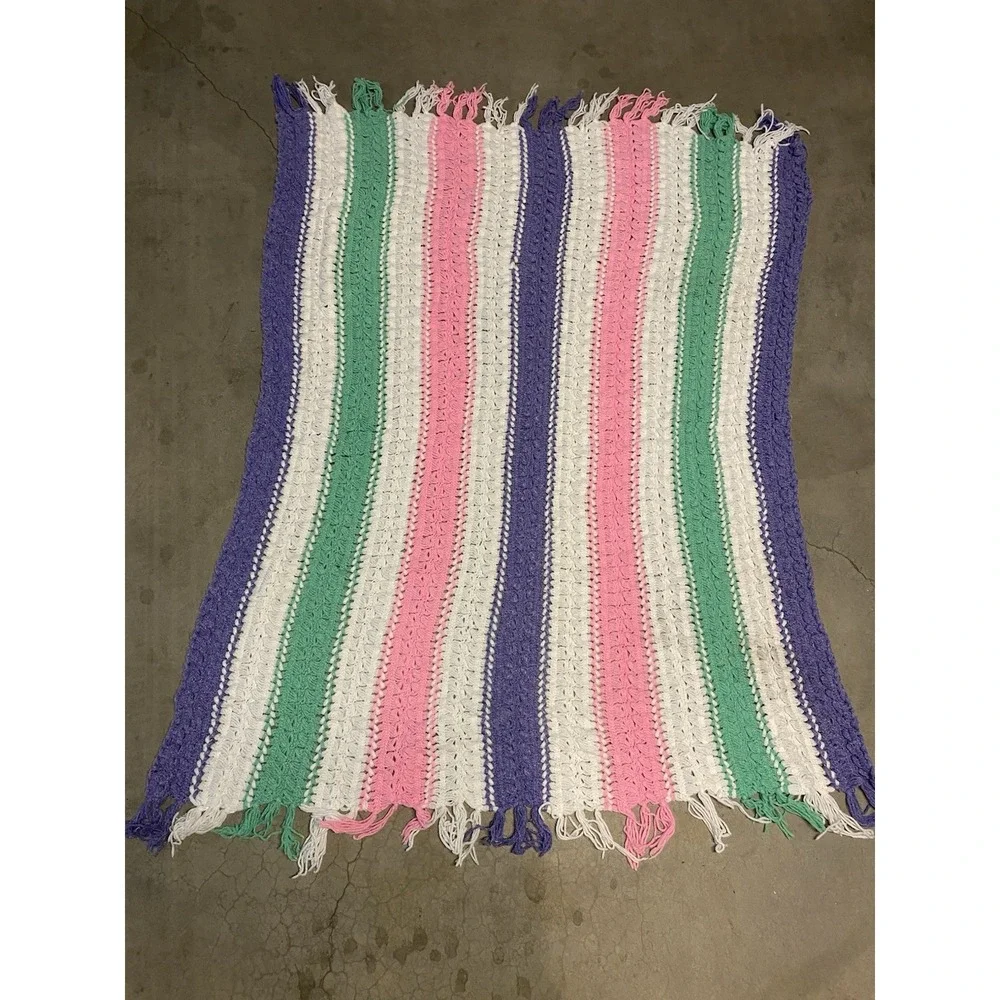 Vintage Crochet Afghan 60